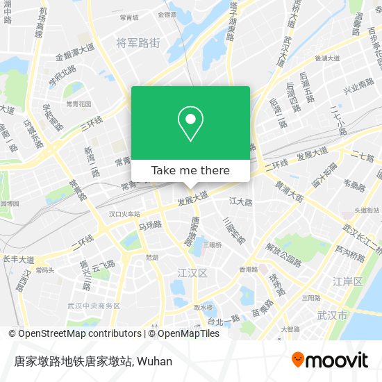 唐家墩路地铁唐家墩站 map