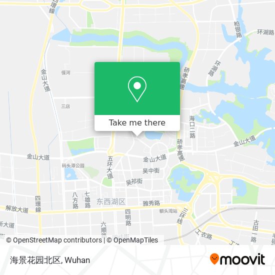 海景花园北区 map