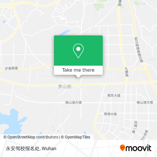永安驾校报名处 map