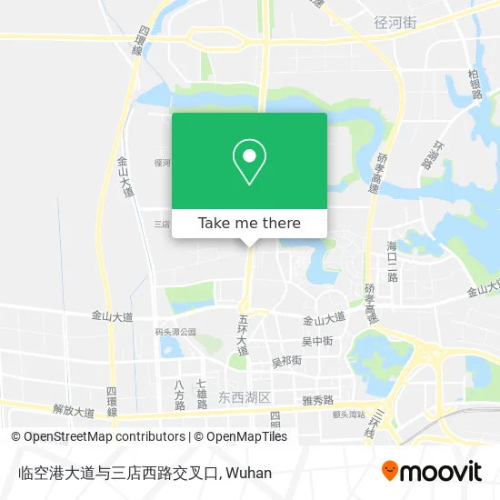 临空港大道与三店西路交叉口 map