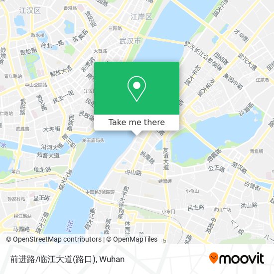 前进路/临江大道(路口) map
