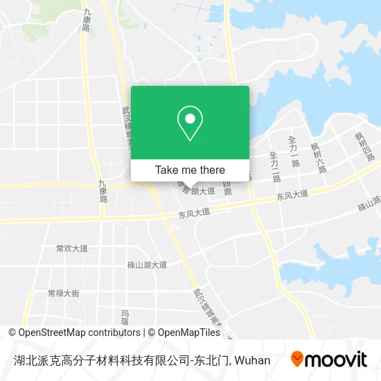 湖北派克高分子材料科技有限公司-东北门 map
