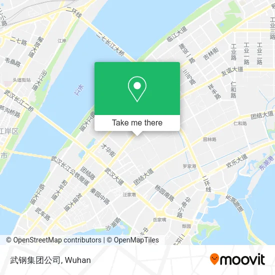 武钢集团公司 map