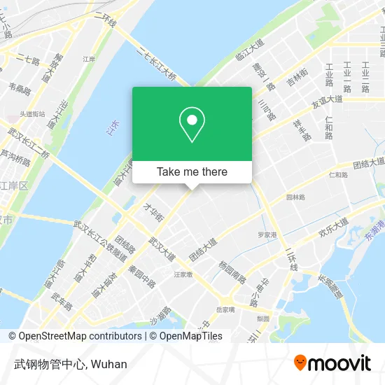 武钢物管中心 map