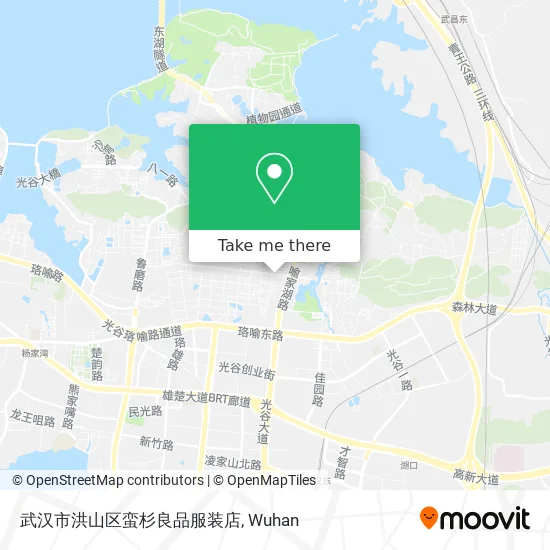 武汉市洪山区蛮杉良品服装店 map
