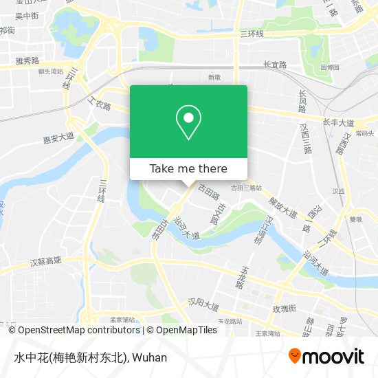 水中花(梅艳新村东北) map