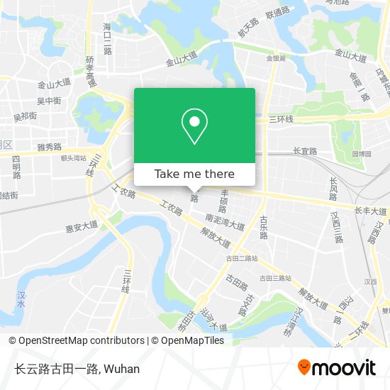 长云路古田一路 map