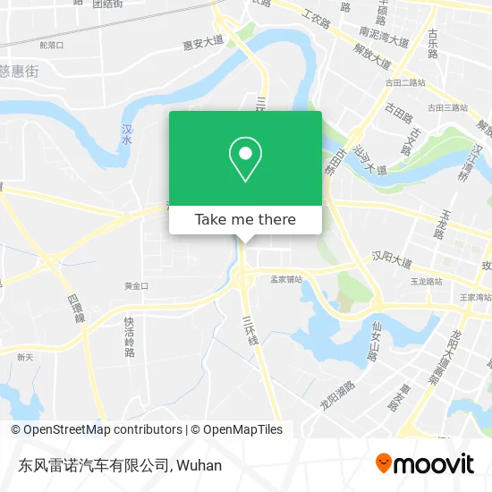 东风雷诺汽车有限公司 map