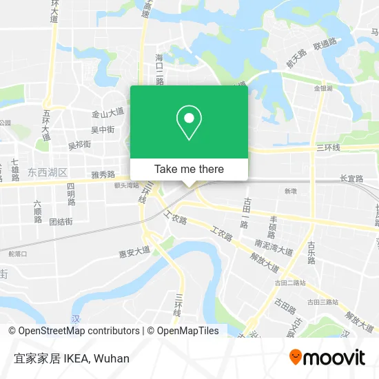 宜家家居 IKEA map