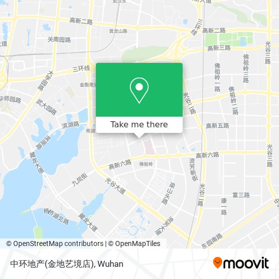 中环地产(金地艺境店) map