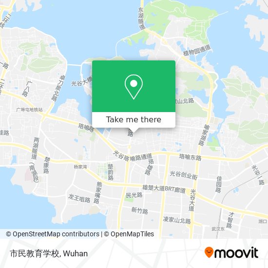 市民教育学校 map