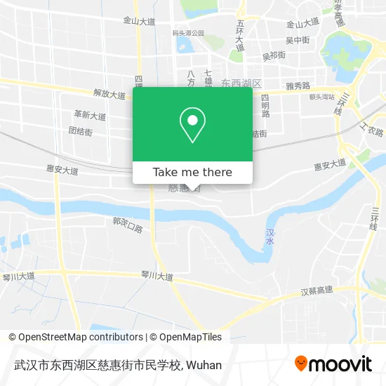 武汉市东西湖区慈惠街市民学校 map