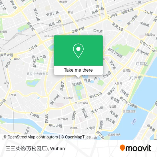 三三菜馆(万松园店) map