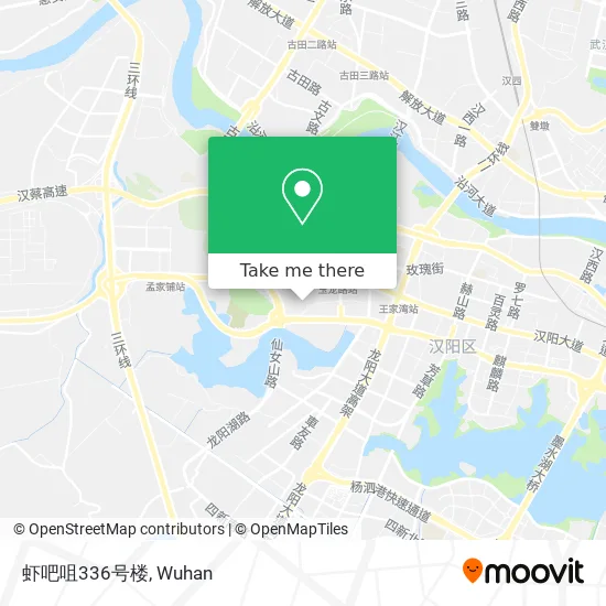 虾吧咀336号楼 map