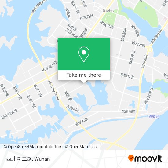 西北湖二路 map