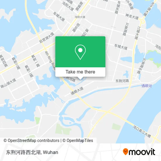 东荆河路西北湖 map