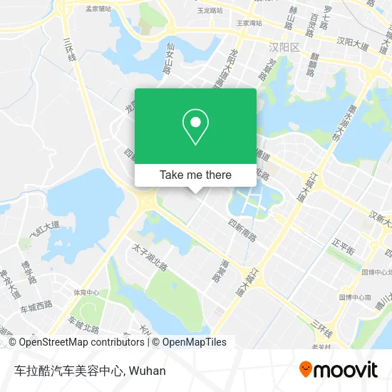 车拉酷汽车美容中心 map