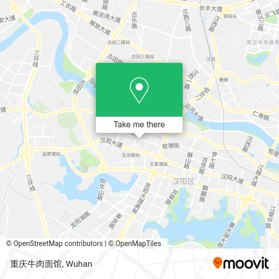 重庆牛肉面馆 map