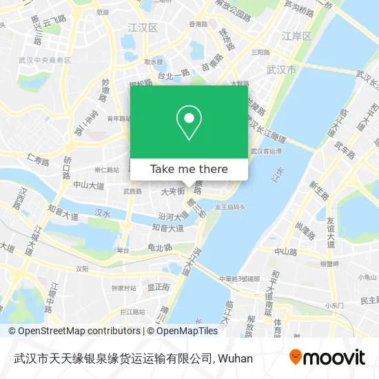 武汉市天天缘银泉缘货运运输有限公司 map