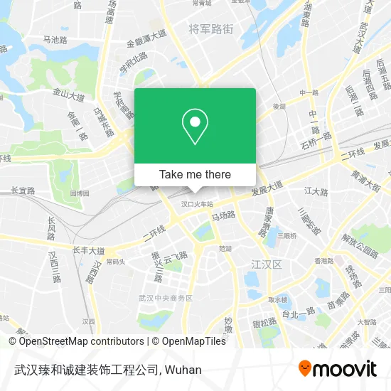 武汉臻和诚建装饰工程公司 map