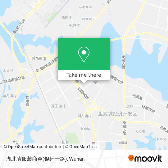 湖北省服装商会(银纤一路) map