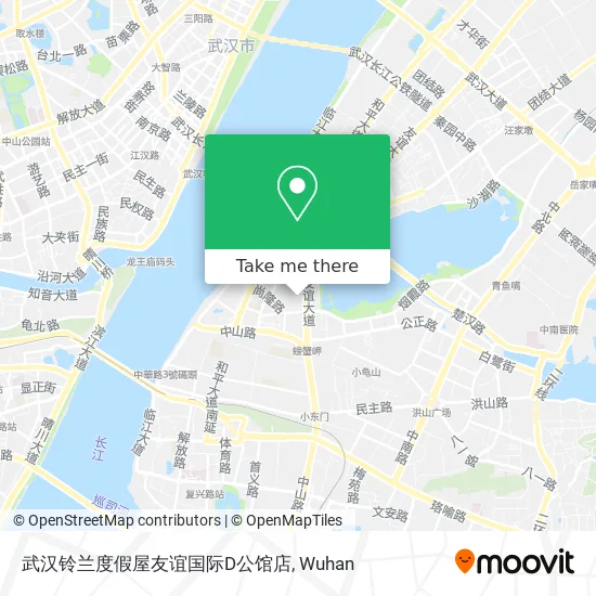 武汉铃兰度假屋友谊国际D公馆店 map