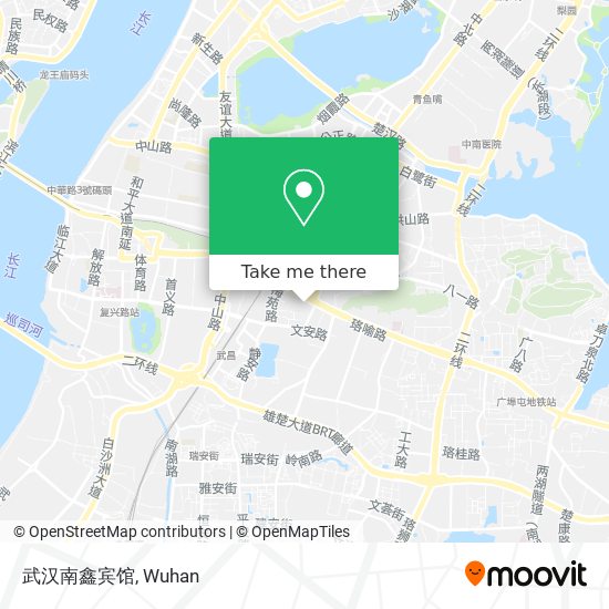 武汉南鑫宾馆 map