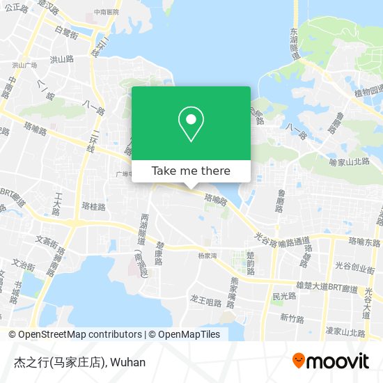 杰之行(马家庄店) map