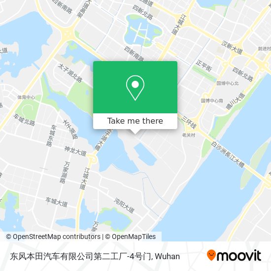 东风本田汽车有限公司第二工厂-4号门 map