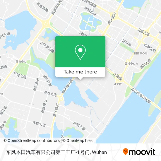 东风本田汽车有限公司第二工厂-1号门 map