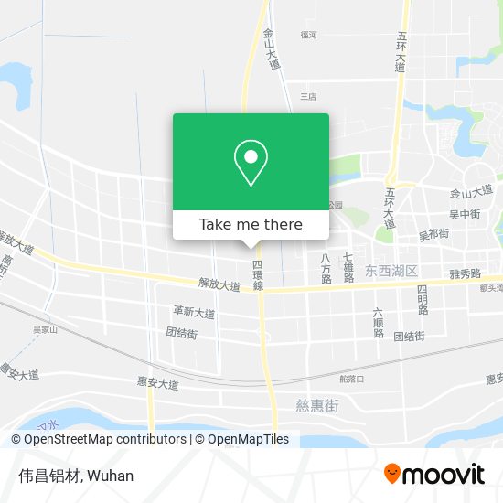 伟昌铝材 map