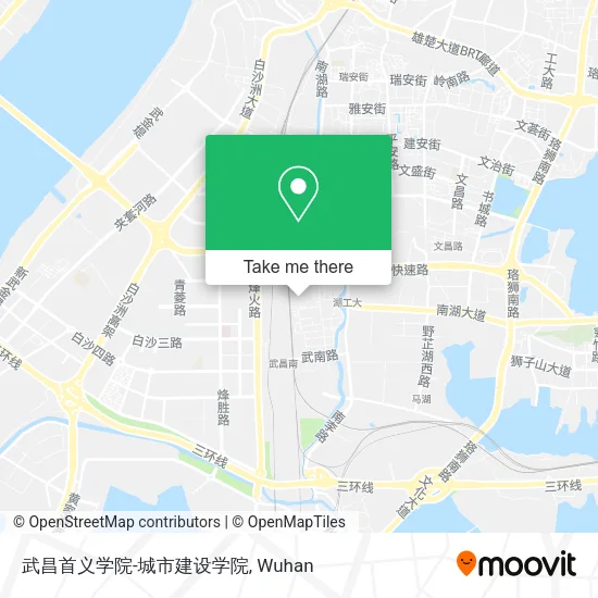 武昌首义学院-城市建设学院 map