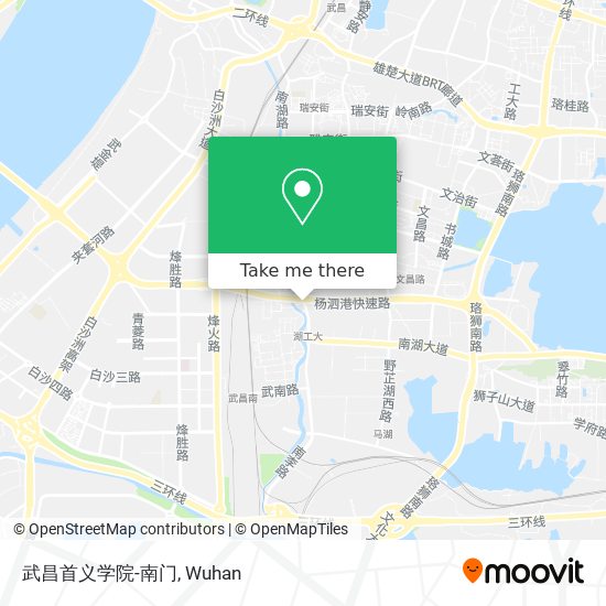 武昌首义学院-南门 map