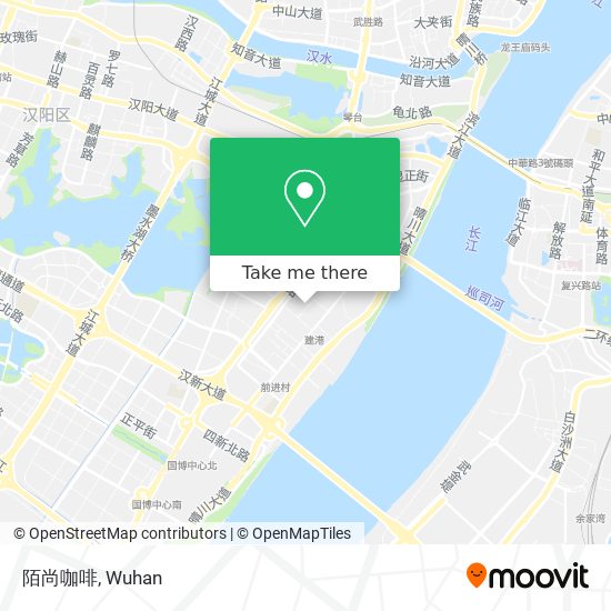 陌尚咖啡 map