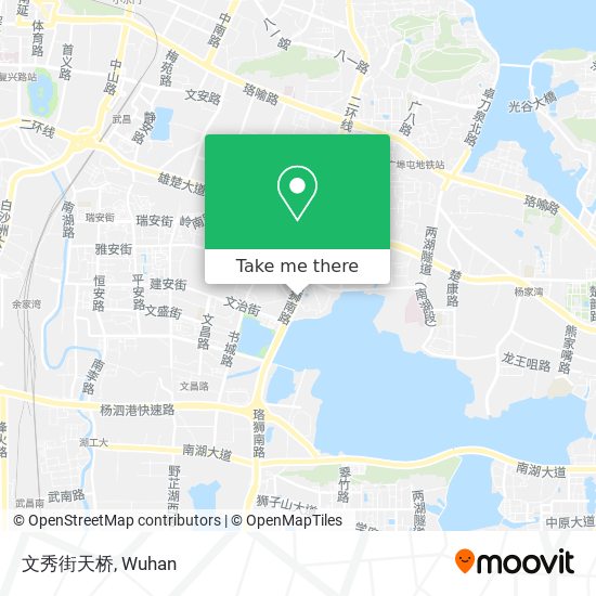 文秀街天桥 map