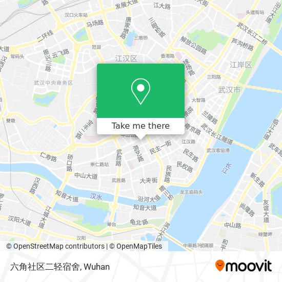 六角社区二轻宿舍 map
