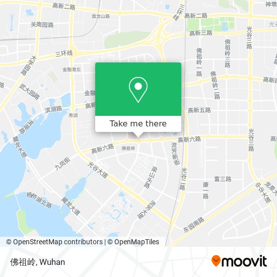 佛祖岭 map