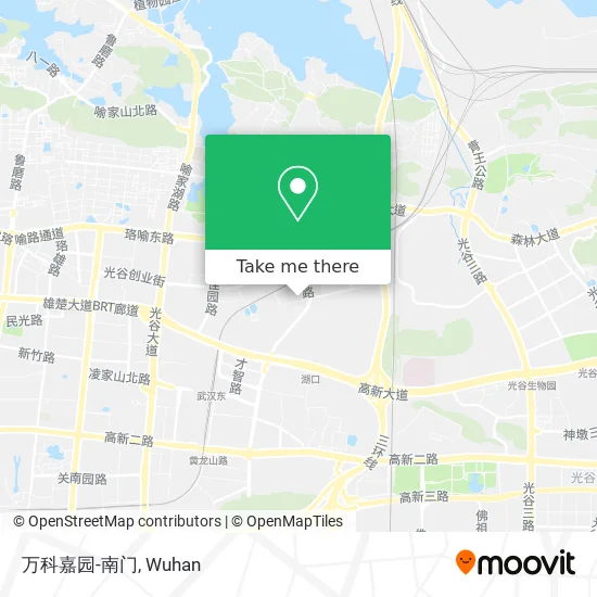 万科嘉园-南门 map