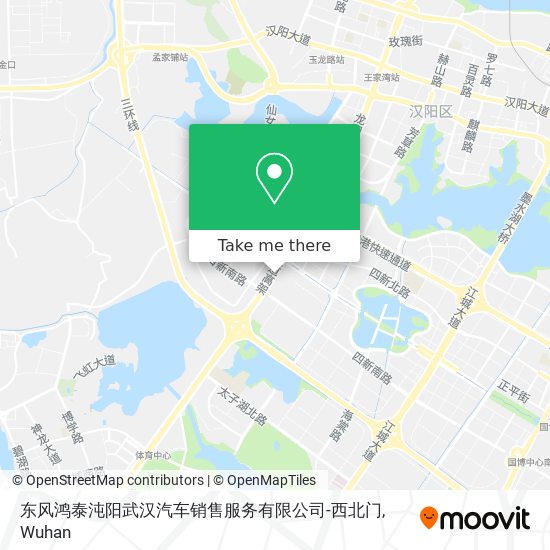 东风鸿泰沌阳武汉汽车销售服务有限公司-西北门 map