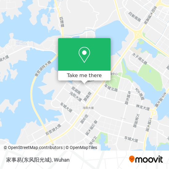 家事易(东风阳光城) map