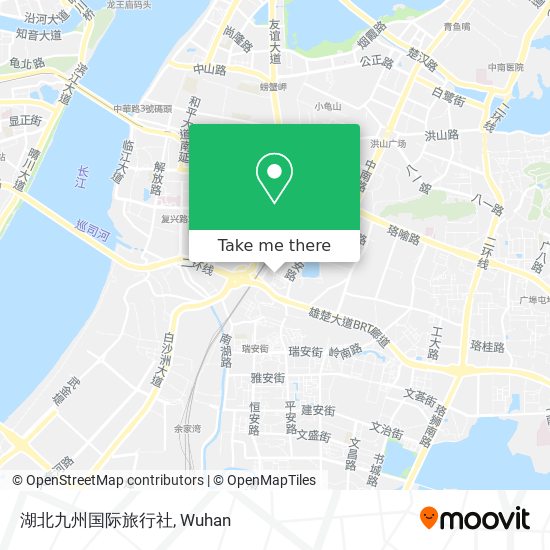 湖北九州国际旅行社 map