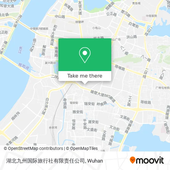 湖北九州国际旅行社有限责任公司 map