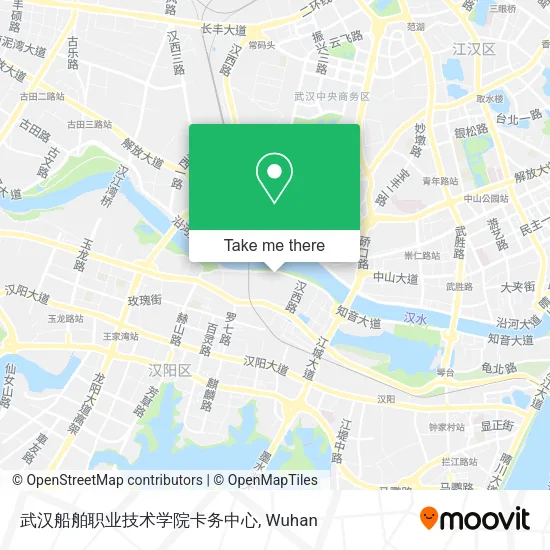 武汉船舶职业技术学院卡务中心 map