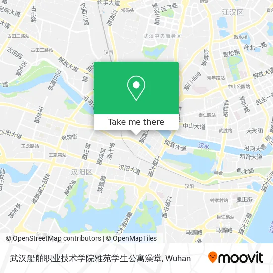 武汉船舶职业技术学院雅苑学生公寓澡堂 map