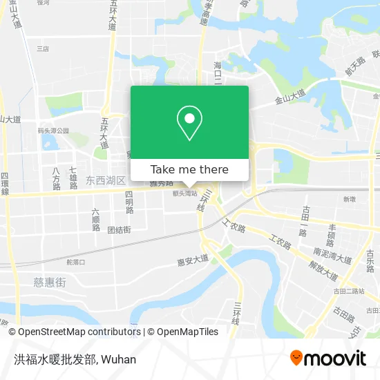 洪福水暖批发部 map