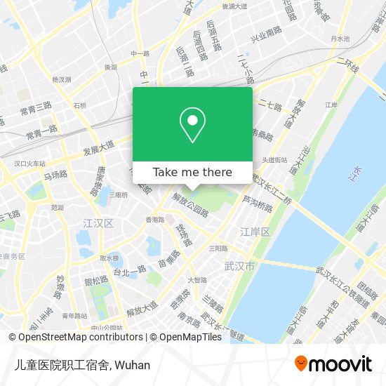 儿童医院职工宿舍 map