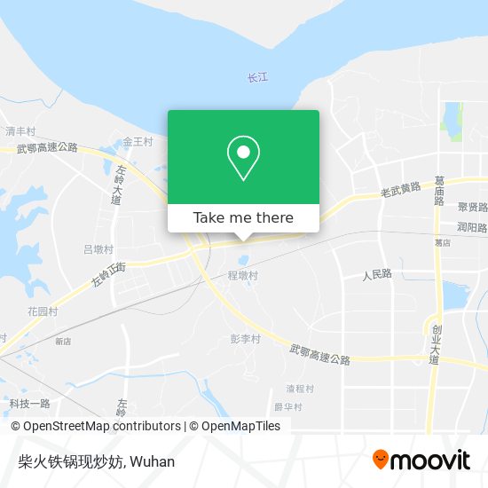 柴火铁锅现炒妨 map