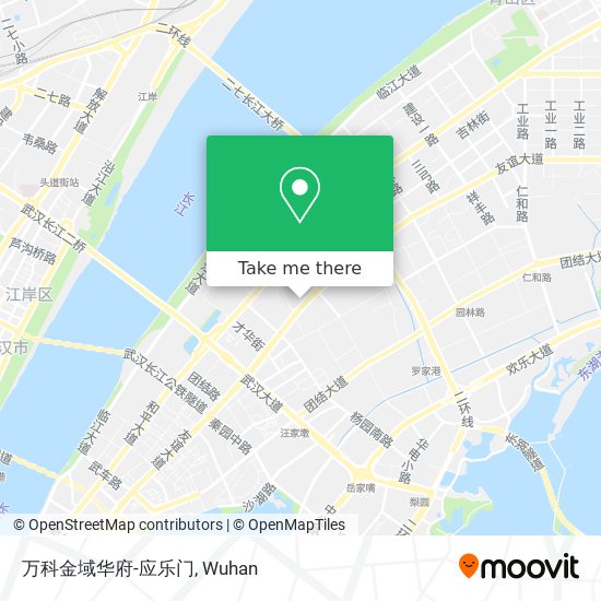 万科金域华府-应乐门 map