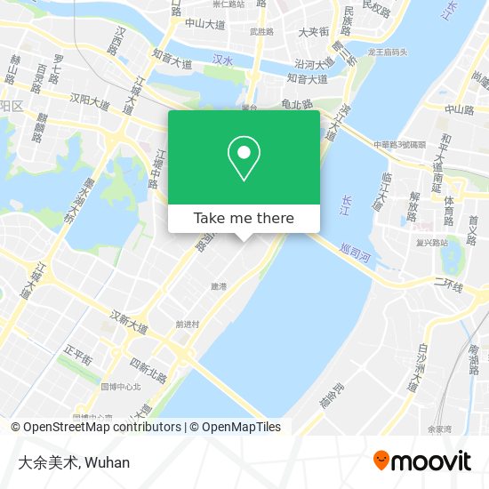 大余美术 map