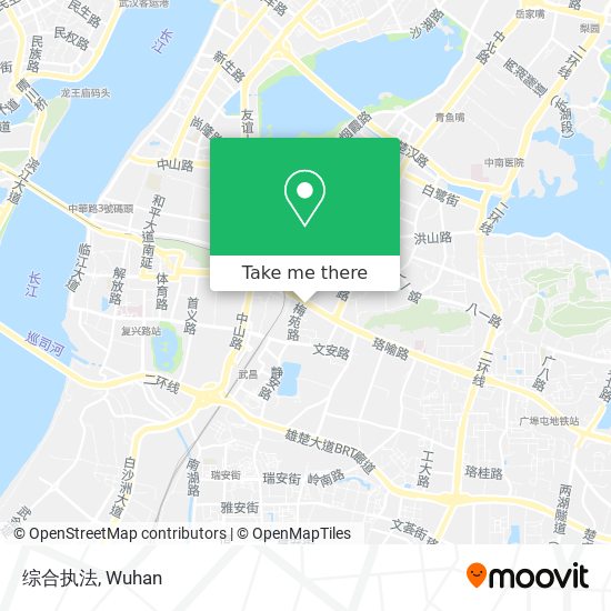综合执法 map